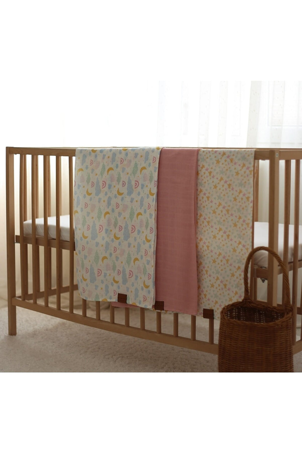 3lü Müslin Örtü Seti - Sleeper Koleksiyonu