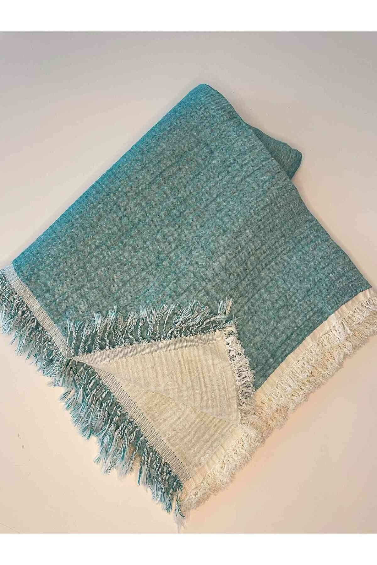 Bebek-çocuk Müslin Battaniye/örtü 100*130 Cm %100 Pamuk 4 Katlı Çift Taraflı