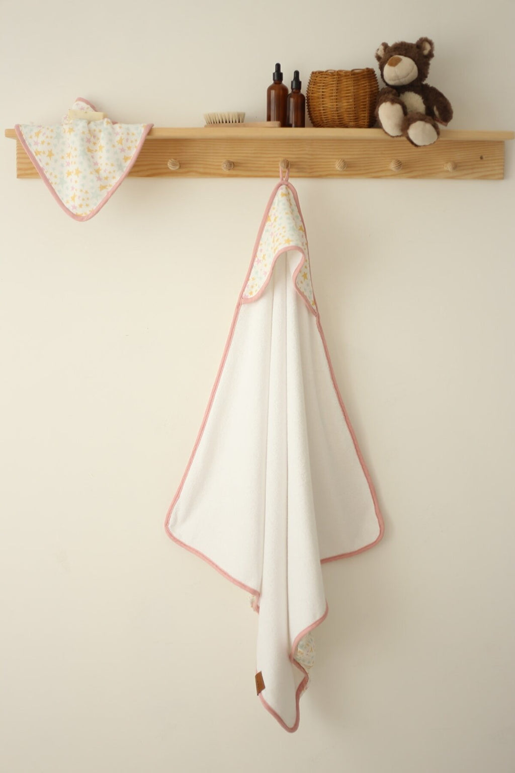 Çift Katlı Müslin Bebek Havlu Seti - %50 Bambu %50 Pamuk - Sleeper Koleksiyonu