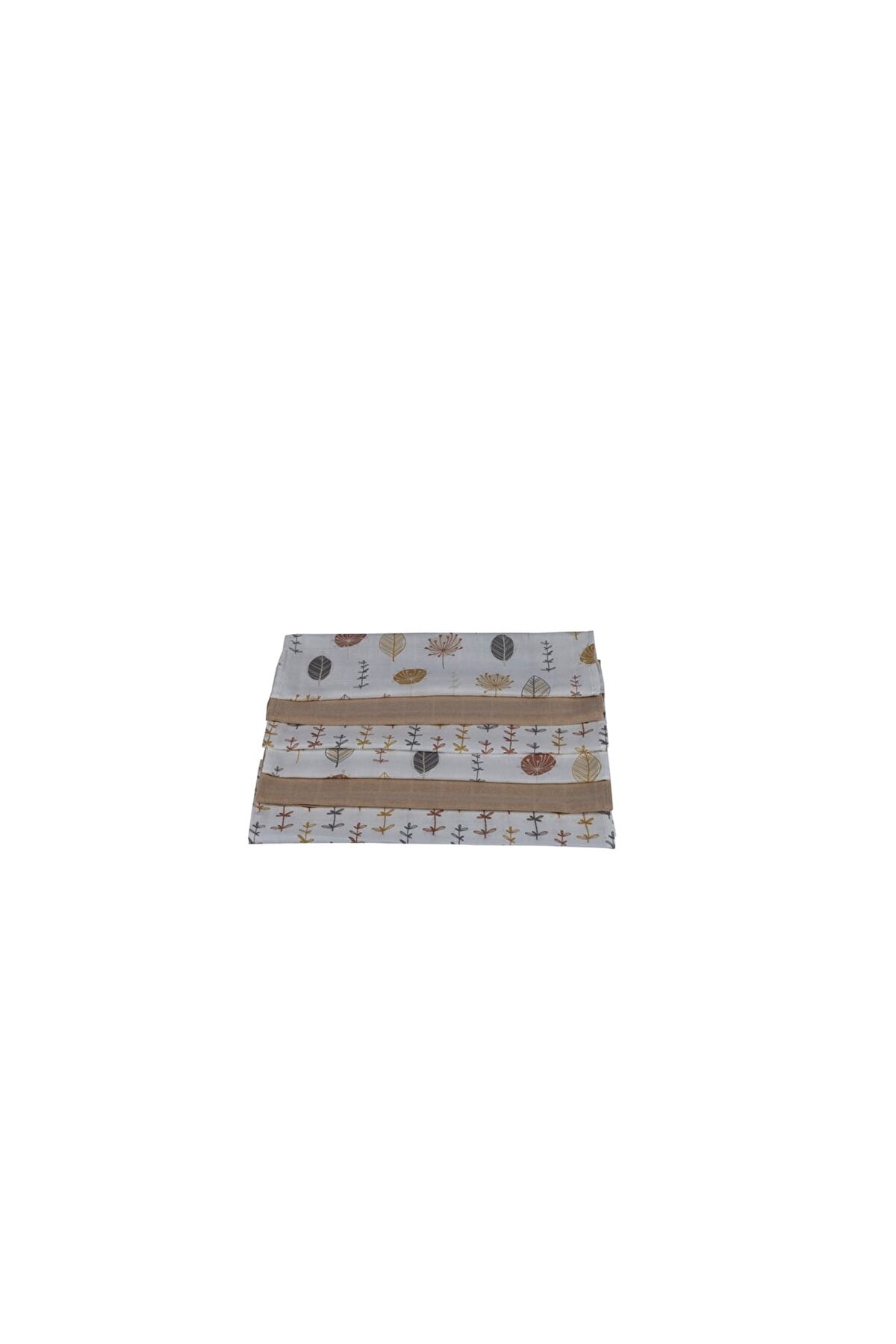 Çift Katlı Müslin Bebek Mendili(6 Adet) - %50 Bambu %50 Pamuk - Vintage Koleksiyonu