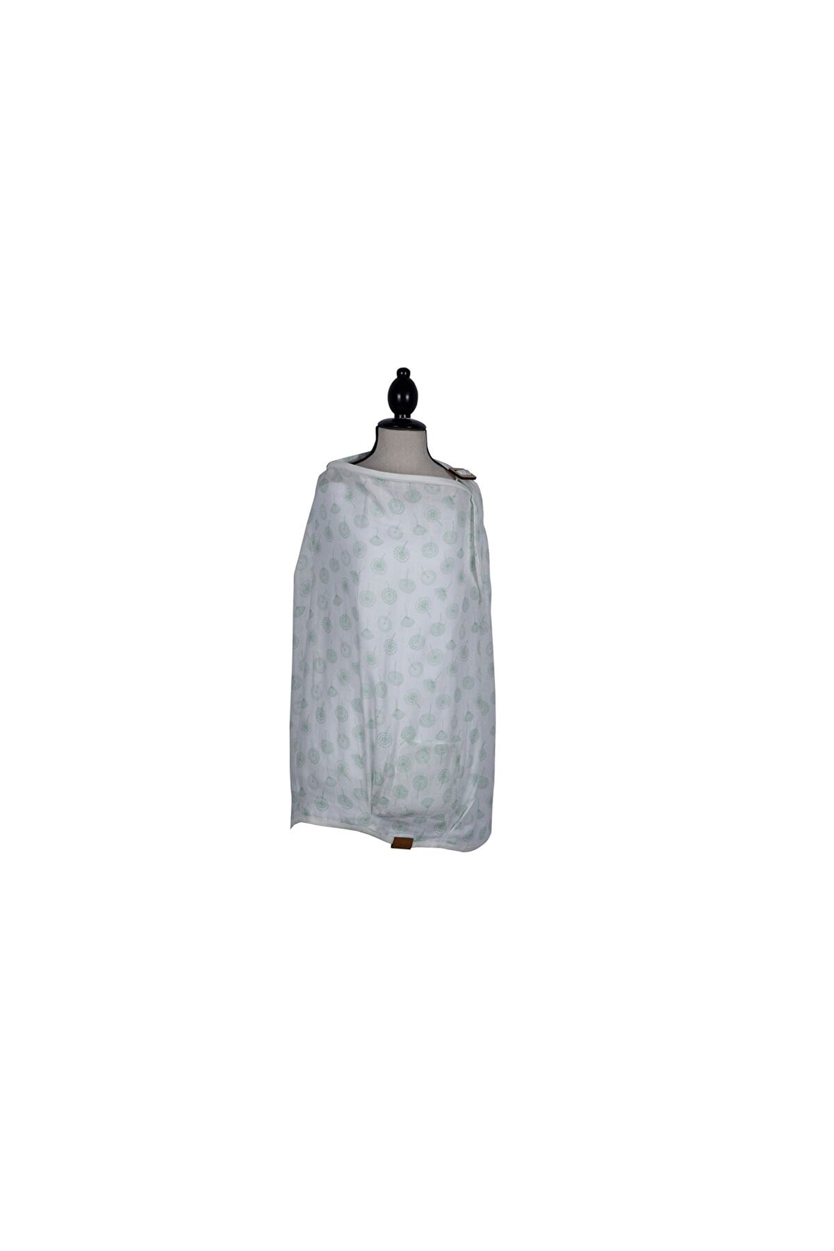 Çift Katlı Organik Müslin Emzirme Örtüsü - % 50 Bambu %50 Pamuk - Floral Koleksiyonu