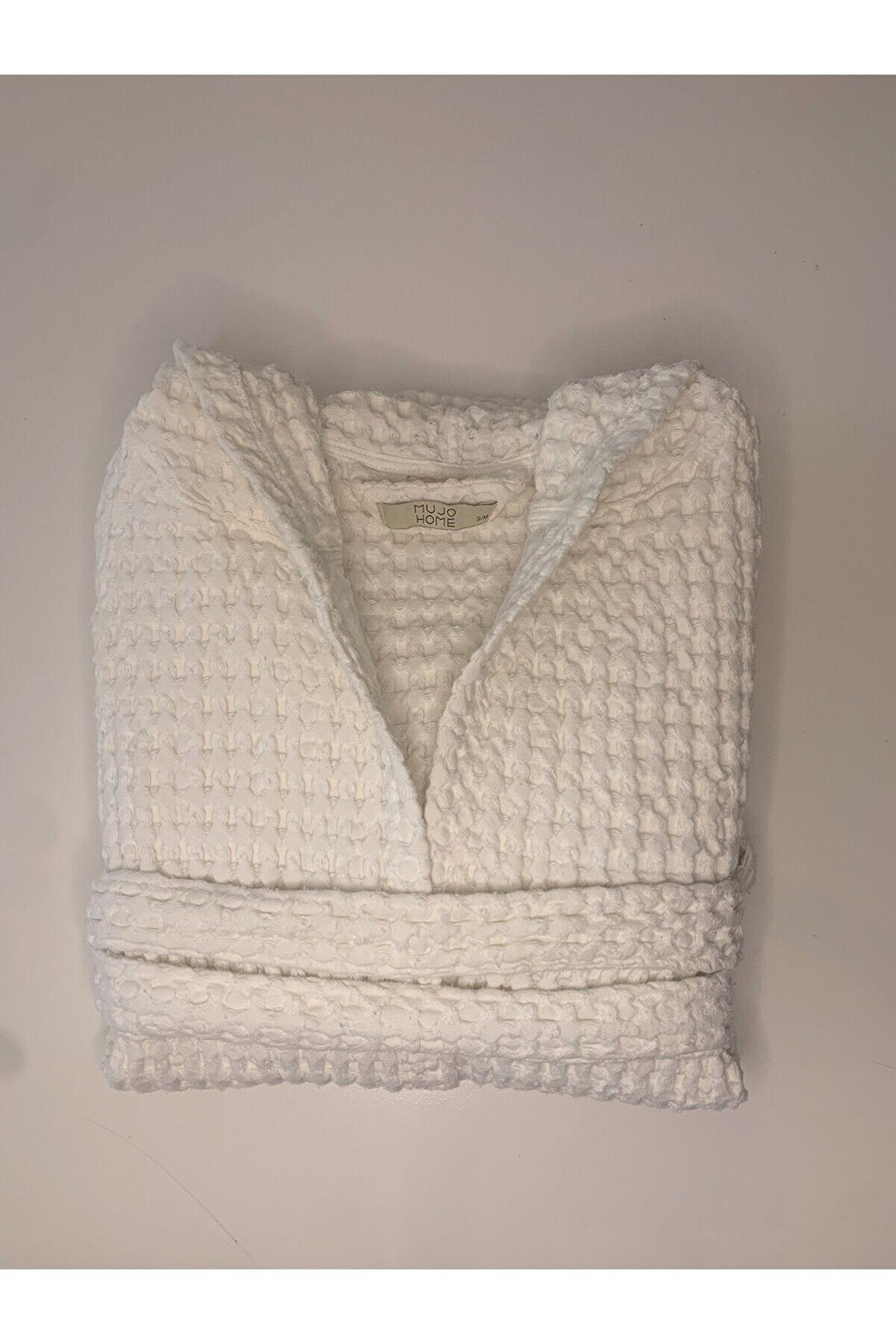 Kadın-erkek Bornoz/sabahlık/kimono Waffle Kumaş %100 Organik Pamuk