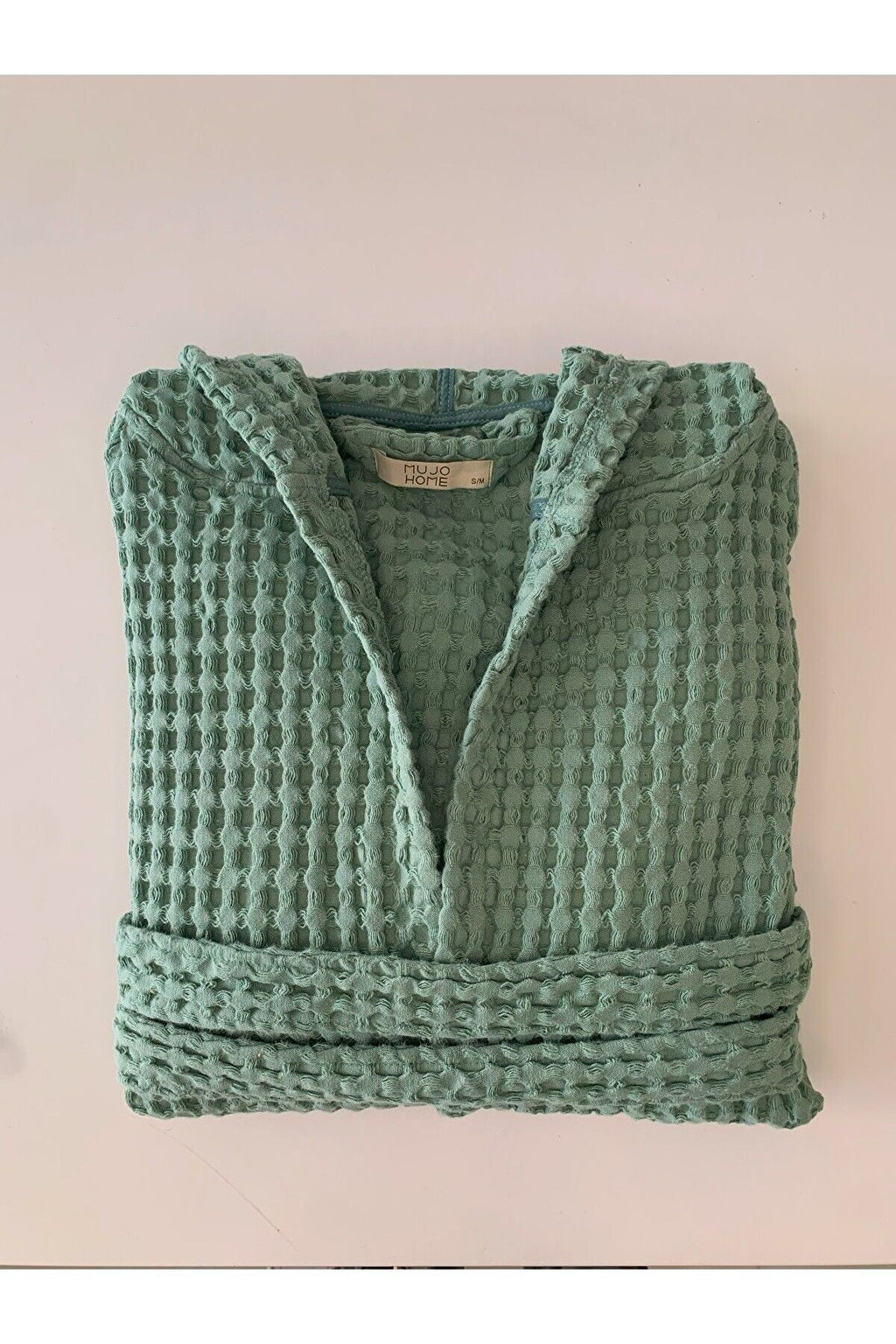 Kadın-erkek Bornoz/sabahlık/kimono Waffle Kumaş %100 Organik Pamuk