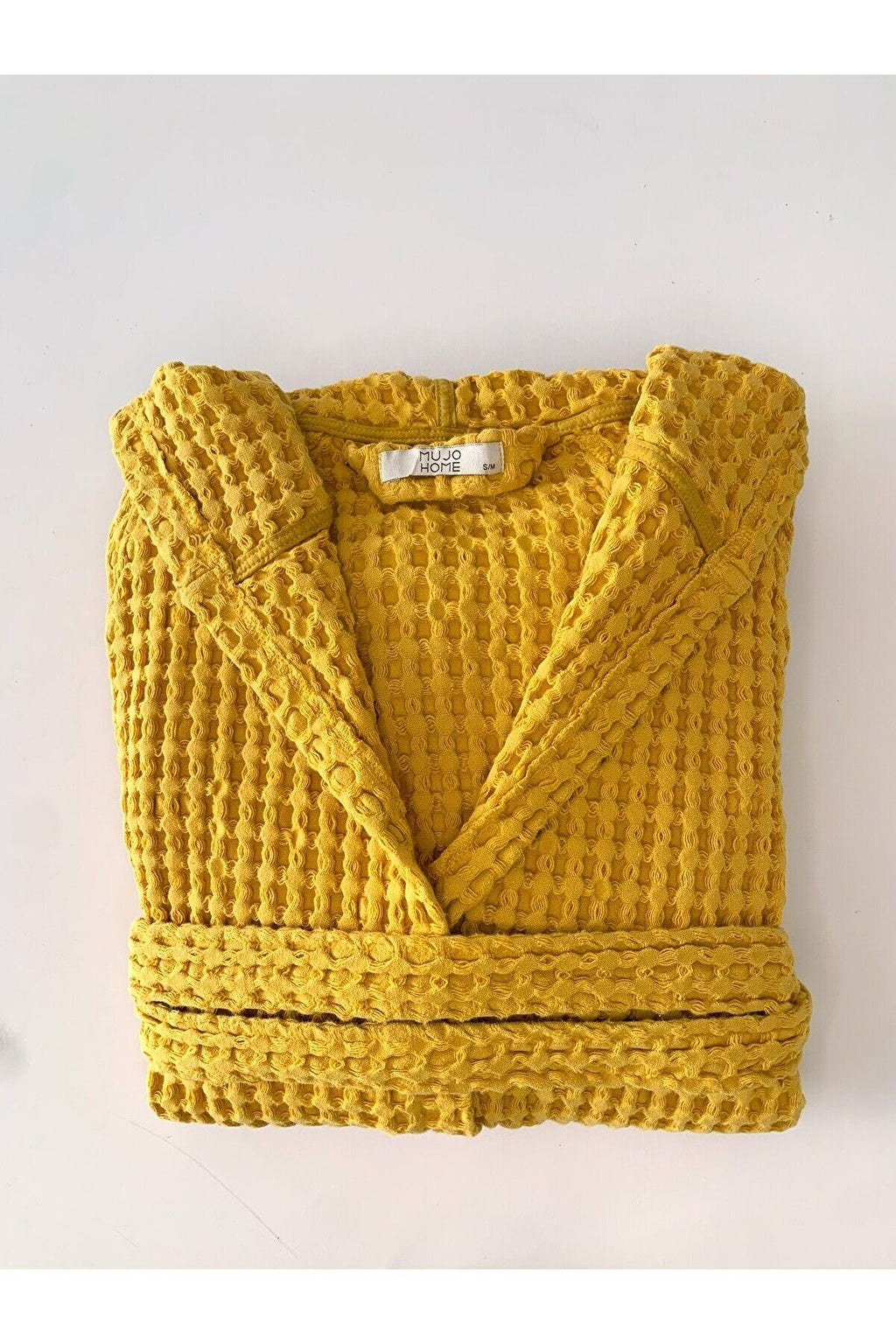Kadın-erkek Bornoz/sabahlık/kimono Waffle Kumaş %100 Organik Pamuk