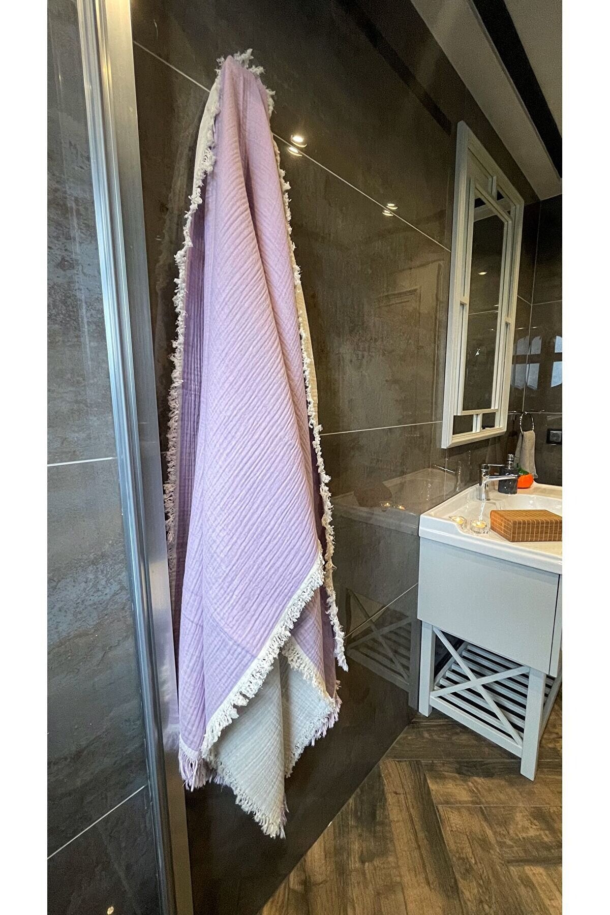 Müslin Peştamal-banyo Havlusu-plaj Havlusu 90*200cm %100 Organik 4 Katlı Müslin