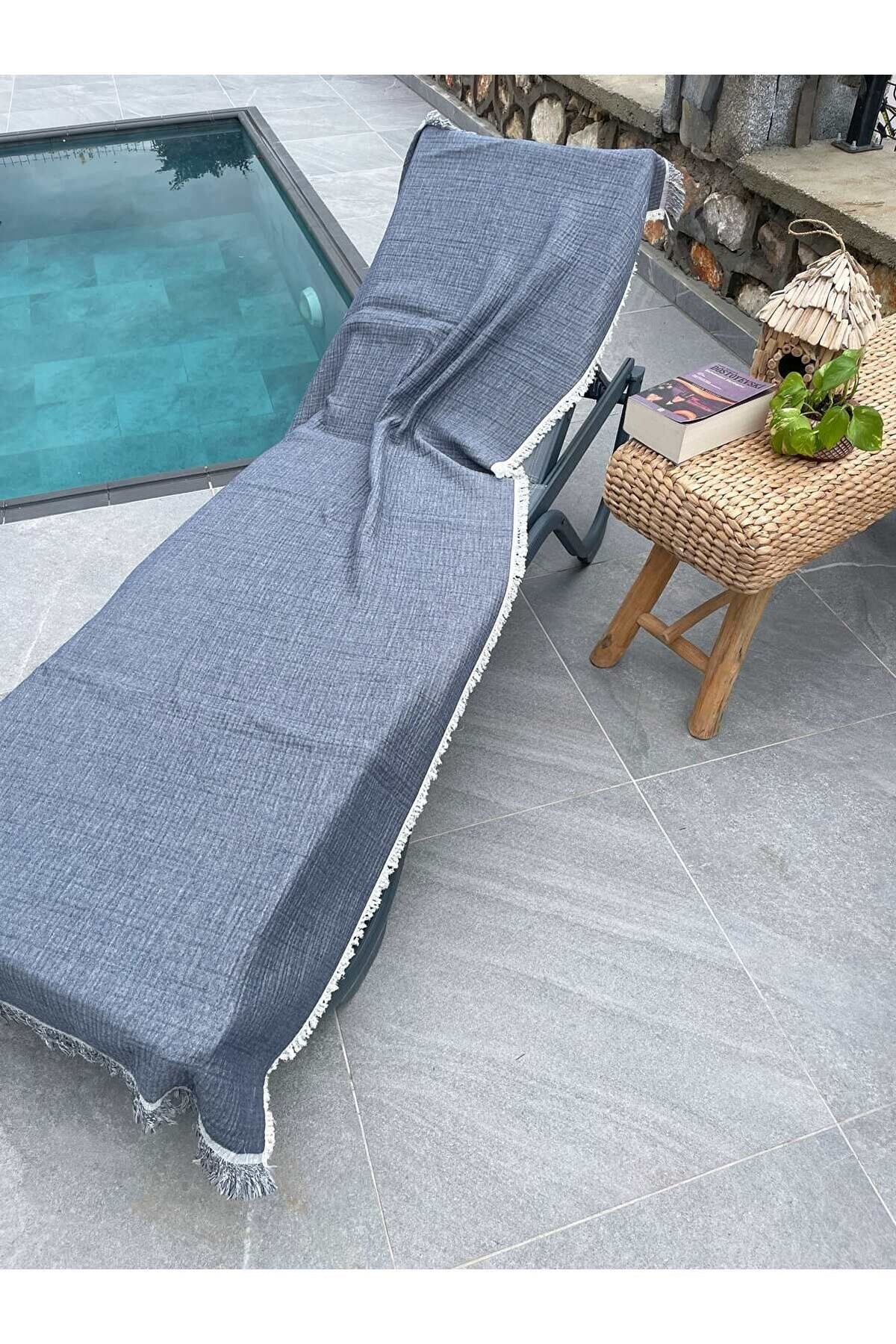 Müslin Peştamal-banyo Havlusu-plaj Havlusu 90*200cm %100 Organik 4 Katlı Müslin