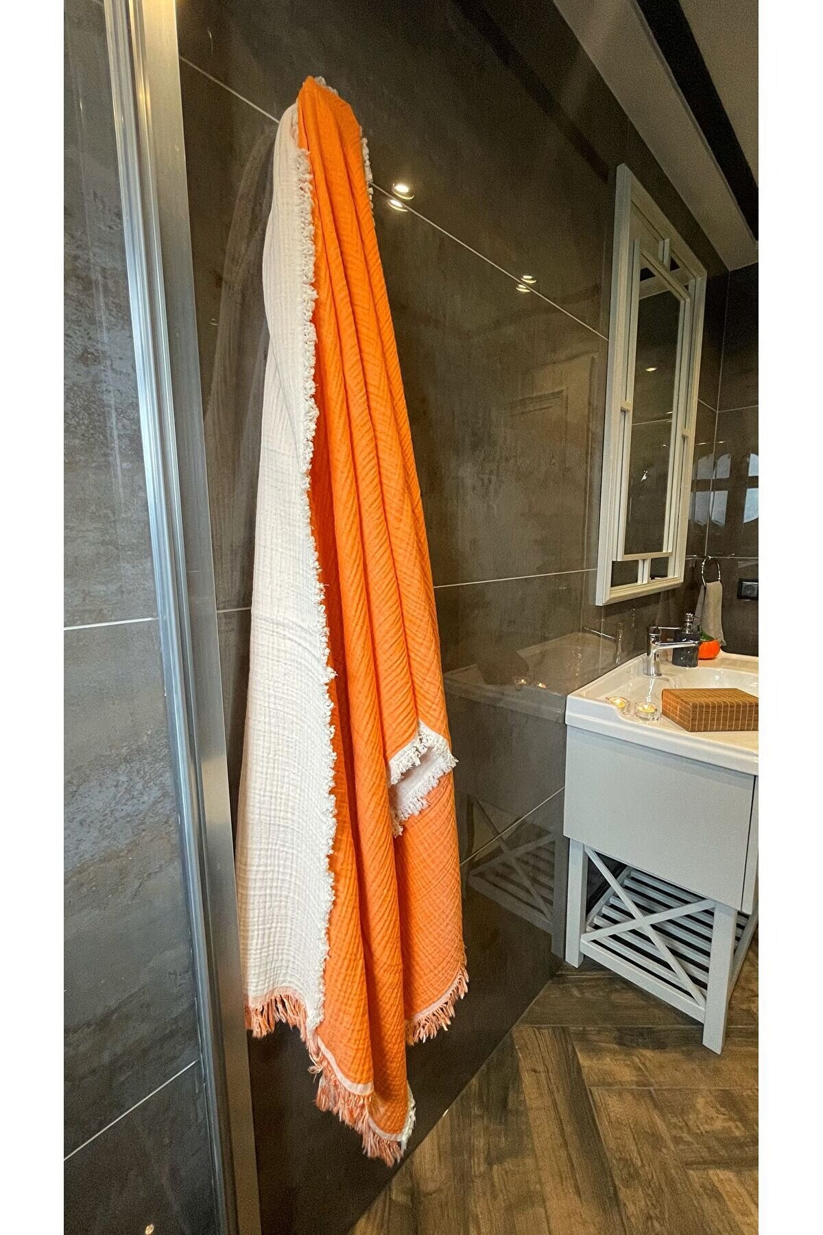 Müslin Peştamal-banyo Havlusu-plaj Havlusu 90*200cm %100 Organik 4 Katlı Müslin