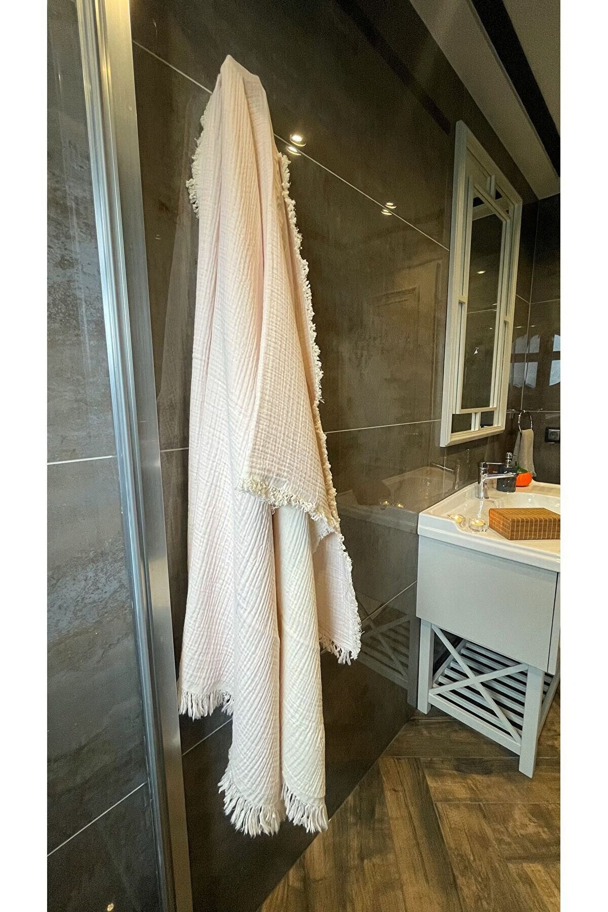 Müslin Peştamal-banyo Havlusu-plaj Havlusu 90*200cm %100 Organik 4 Katlı Müslin