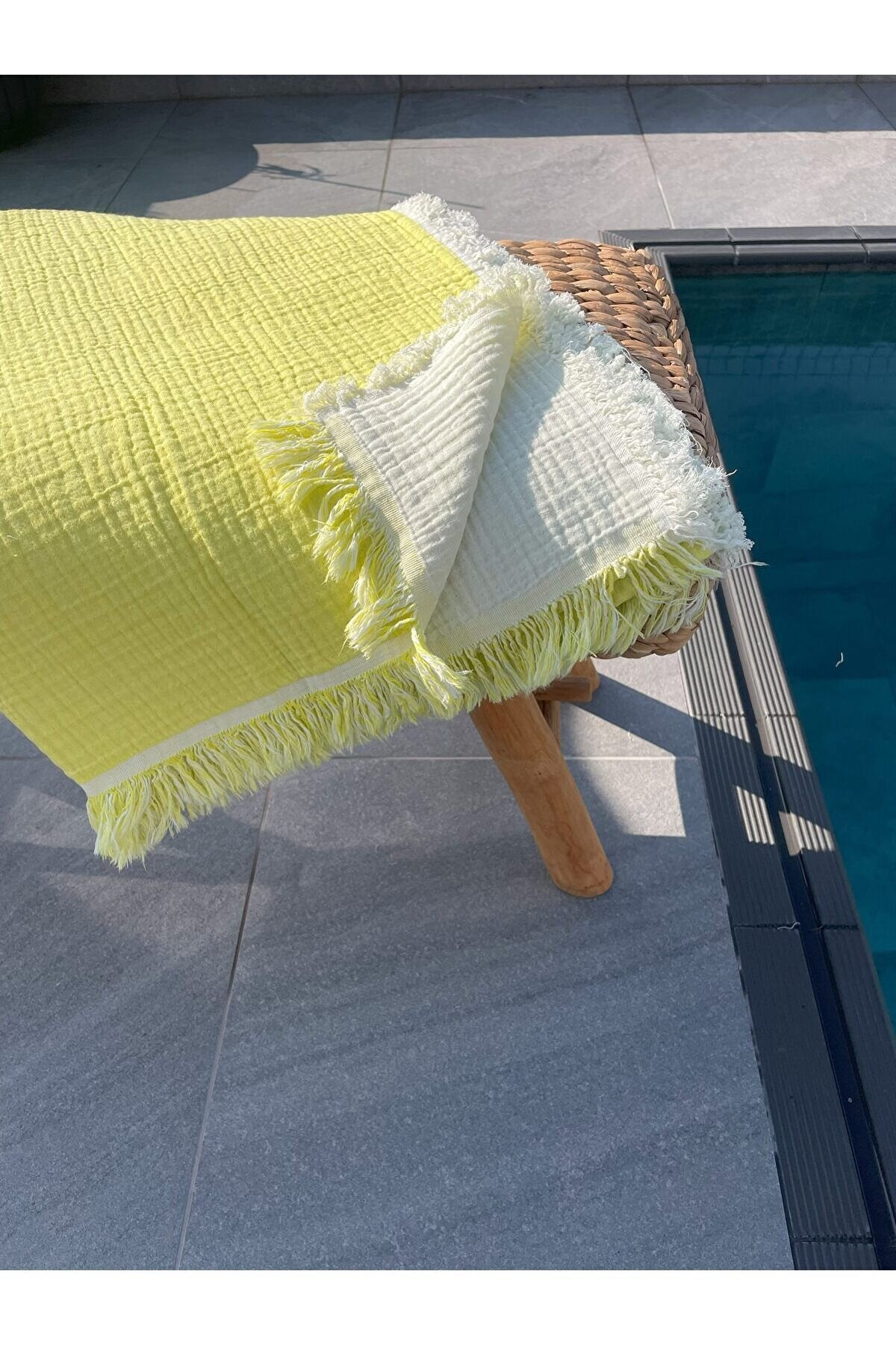 Müslin Peştamal-banyo Havlusu-plaj Havlusu 90*200cm %100 Organik 4 Katlı Müslin