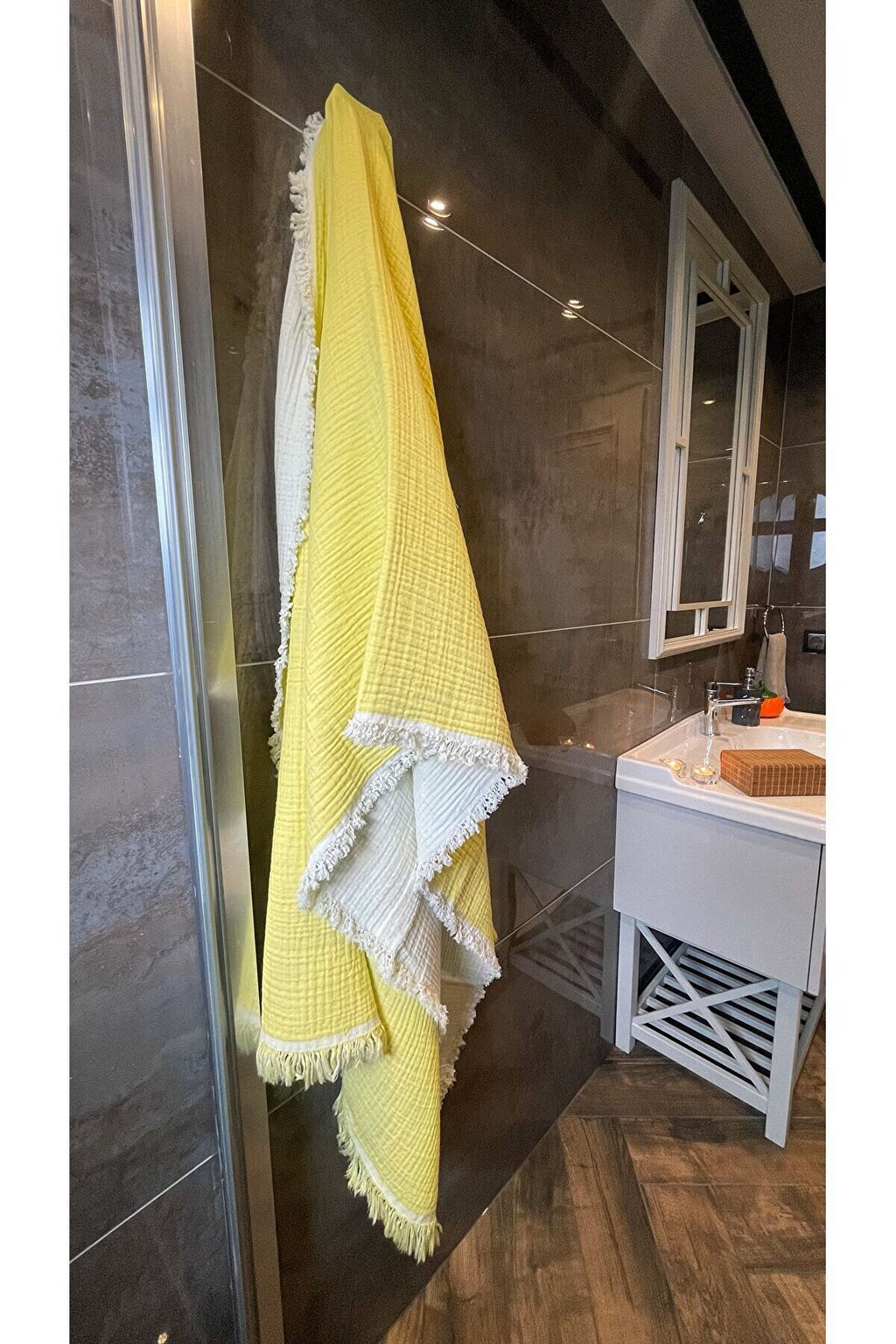 Müslin Peştamal-banyo Havlusu-plaj Havlusu 90*200cm %100 Organik 4 Katlı Müslin