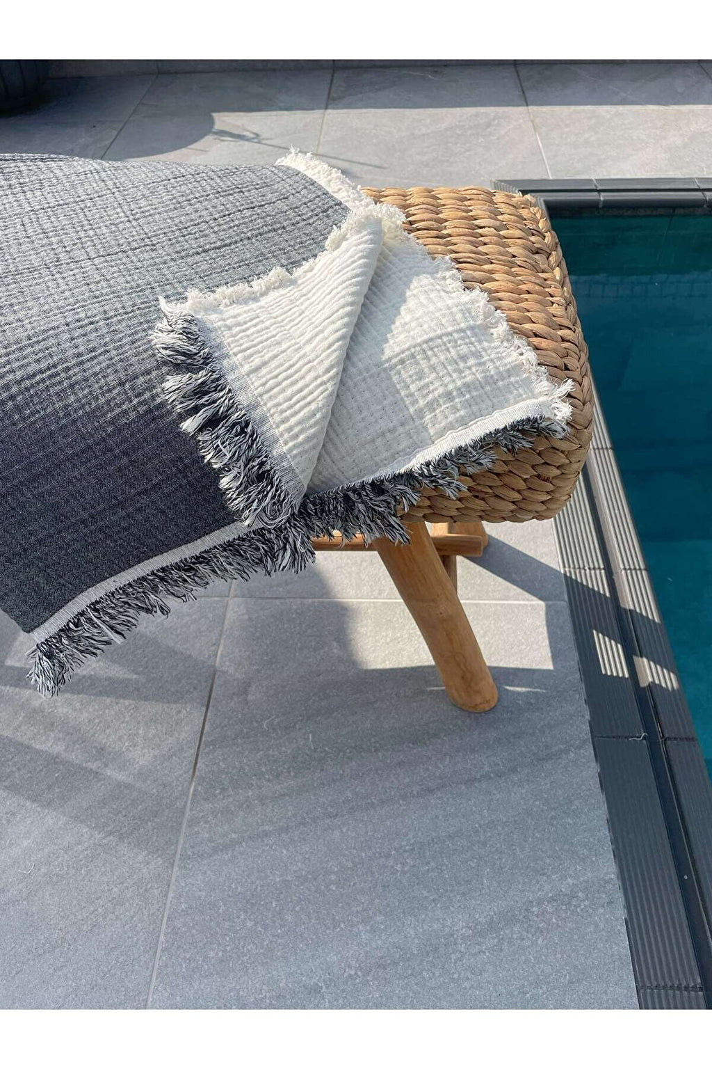 Müslin Peştamal-banyo Havlusu-plaj Havlusu 90*200cm %100 Organik 4 Katlı Müslin