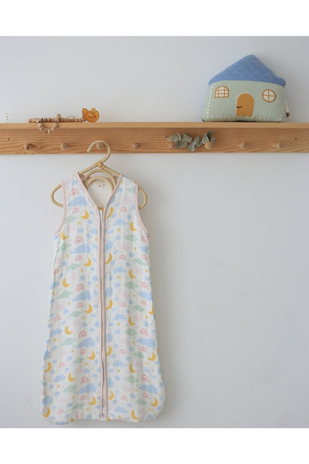 Organik Çift Katlı Müslin Uyku Tulumu - Sleeper Koleksiyonu - %50 Bambu %50 Pamuk